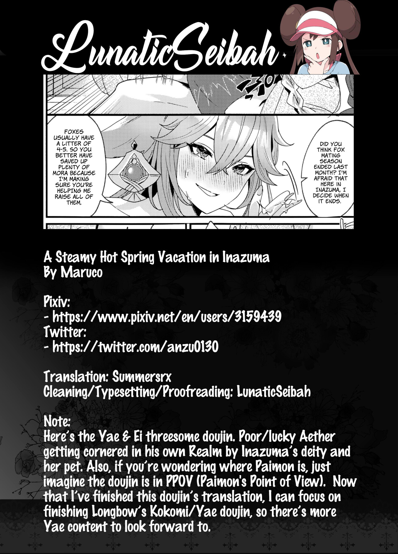 Hentai Manga Comic-A Steamy Hot Spring Vacation In Inazuma-Read-30